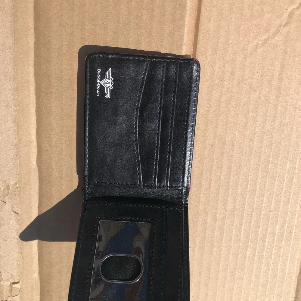 NIB Buckle-Down Men's Bi-fold Wallet - Fun Rick & Morty Design